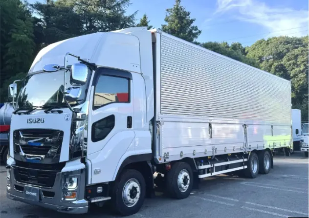 バリューパックを施工したダンプ車
